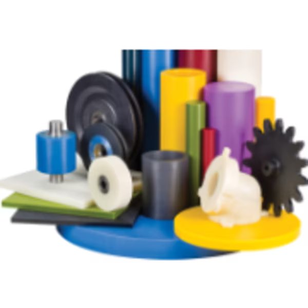 Natural Nylon 12 L, 9.5 W, Professional Plastics, Mfr#: RNYLNA9.500C